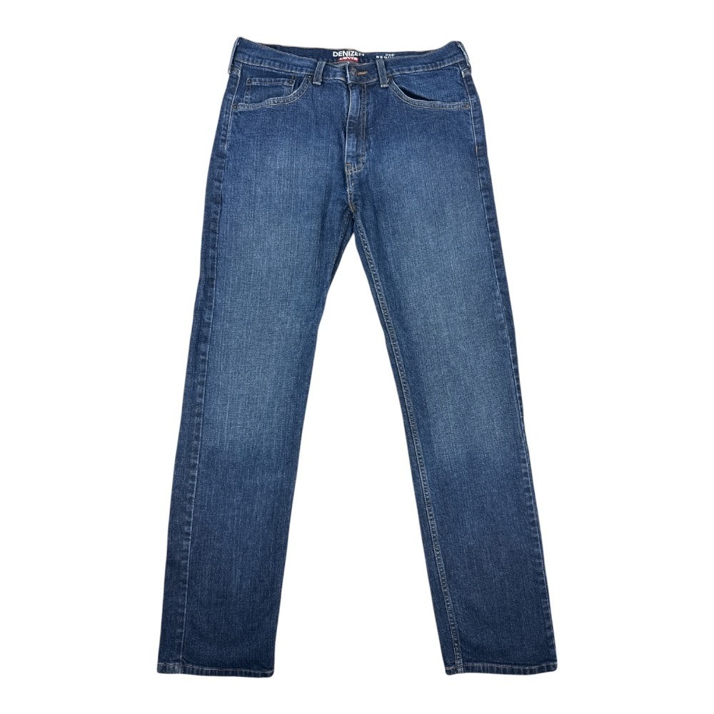 Denizen from Levis 236 Regular Fit Men Blue Jeans 32x32 Medium Wash Straight Leg